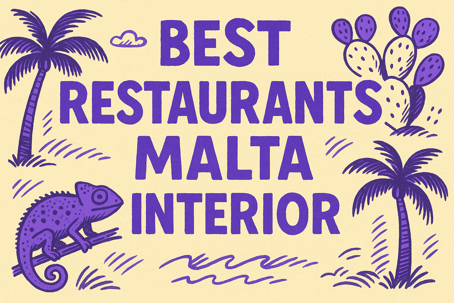 The Best Restaurants in Malta with Stunning Interiors: Your Guide to Dining in Style and Wellness - Malta restaurant guide