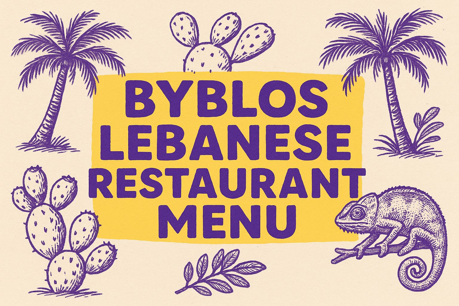 Byblos Lebanese Restaurant Menu: A Mediterranean Dining Gem in Malta You Can't Miss - Malta restaurant guide
