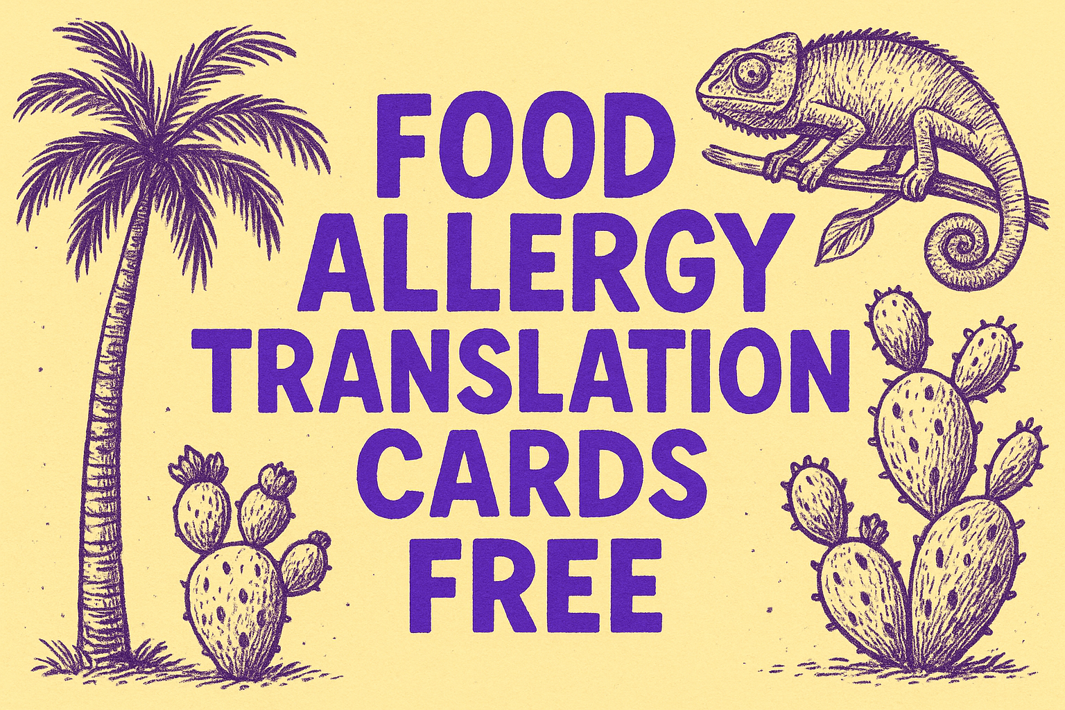 Free Food Allergy Translation Cards: Your Travel Essential for Eating Fearlessly in Malta 🌍🍴 - Malta restaurant guide