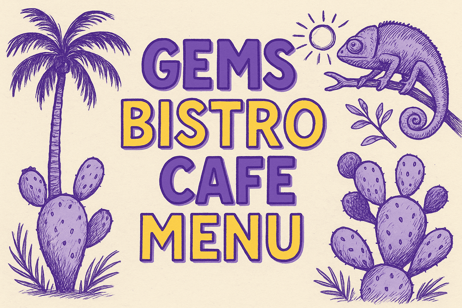 Gems Bistro Cafe Menu: The Ultimate Blend of Mediterranean Tradition & Healthy Innovation - Malta restaurant guide