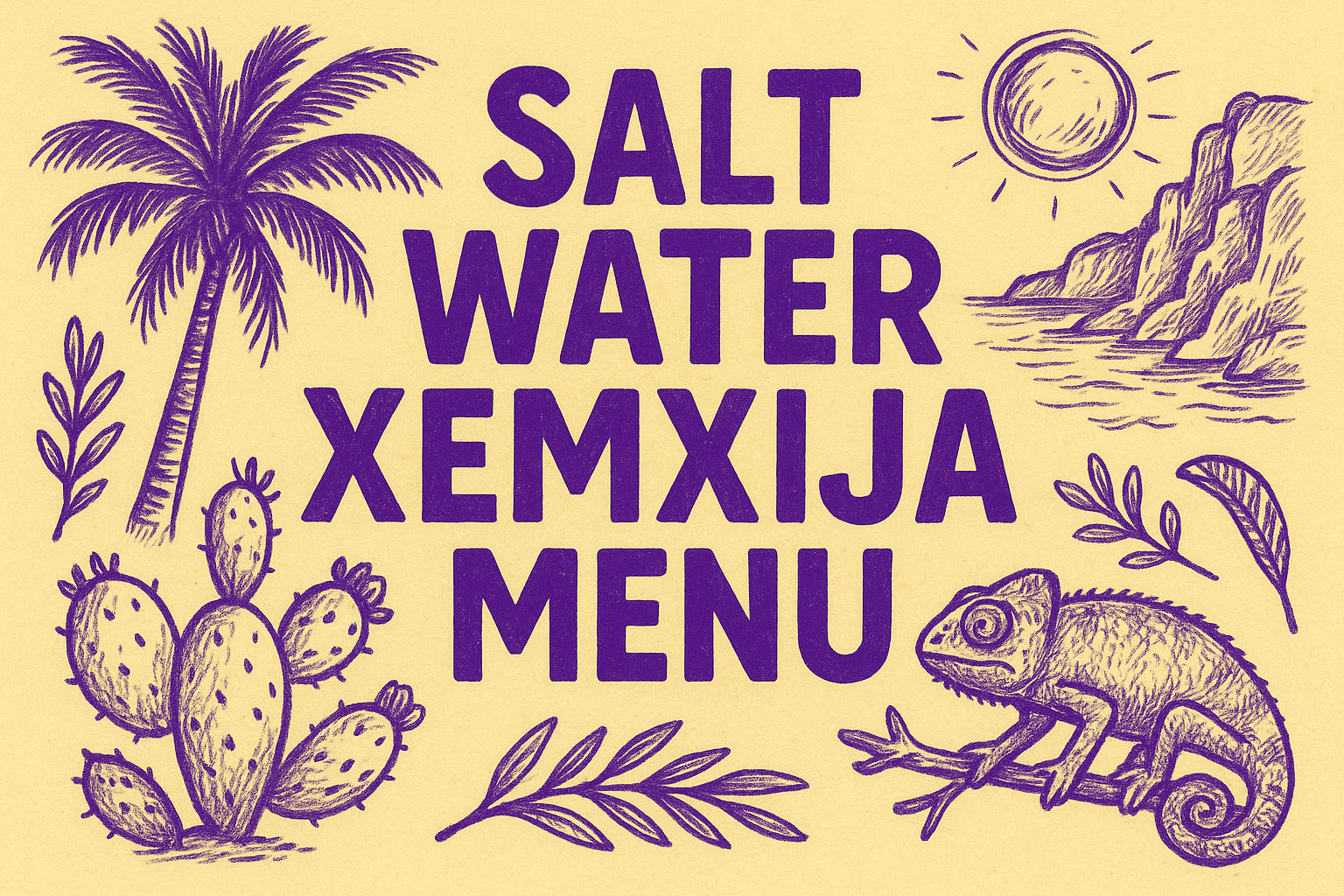 "Salt Water Xemxija Menu": The Hidden Gem Redefining Healthy Mediterranean Dining in Malta - Malta restaurant guide