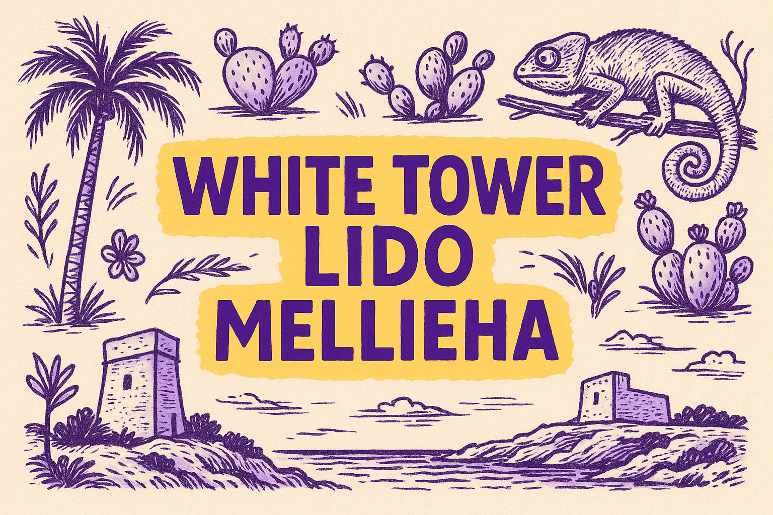 White Tower Lido Mellieħa: Where Heritage, Health, and Harmony Meet on Malta's Shores - Malta restaurant guide