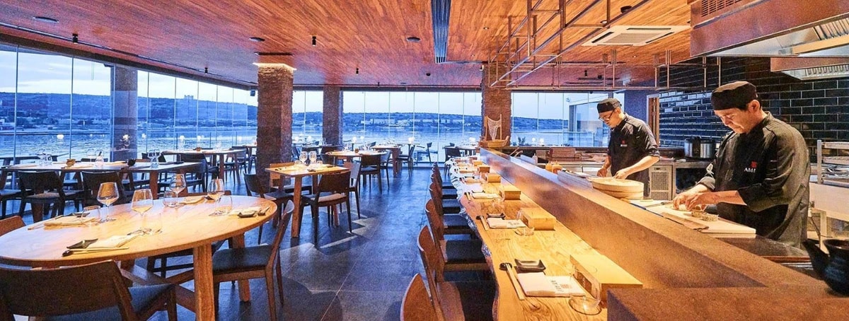 MELA Index. Restaurants in Malta, Amami, Mellieha