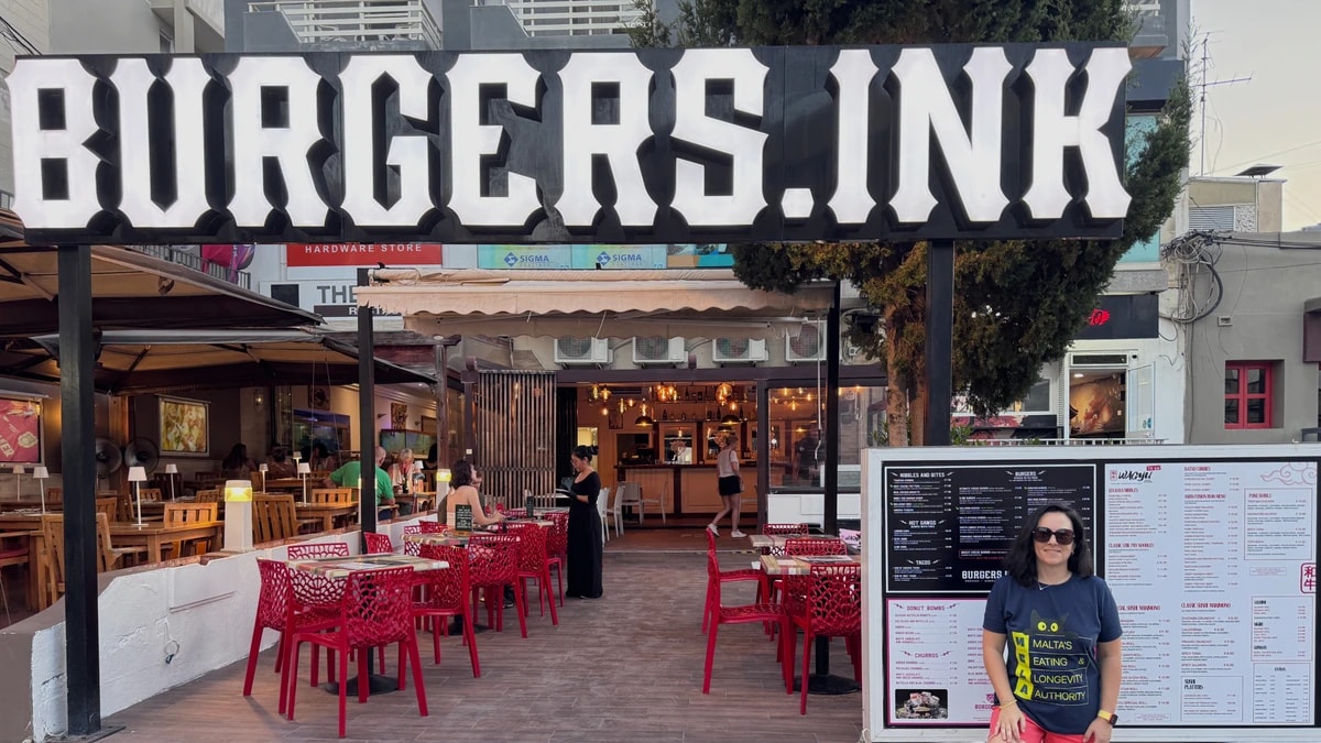 MELA Index. Restaurants in Malta, Burgers Ink, Mellieha