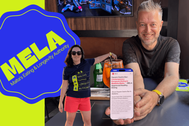 MELA AI healthy restaurants in Malta directory preview
